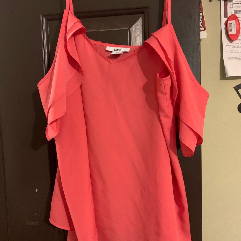 Coral Blouse